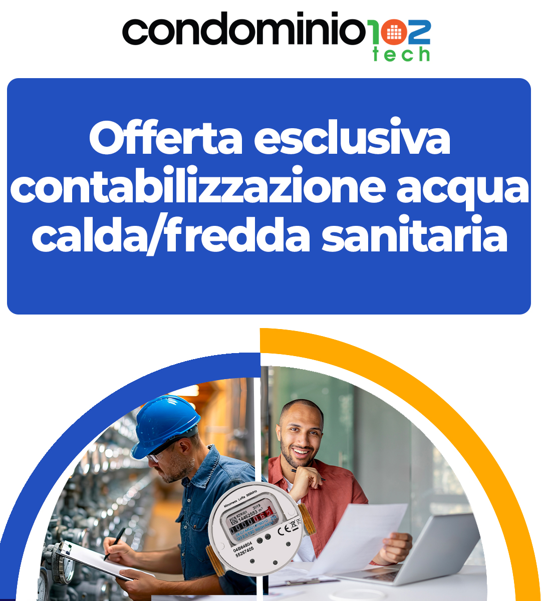 offerta contabilizzazione acqua calda sanitaria condominio102 tech