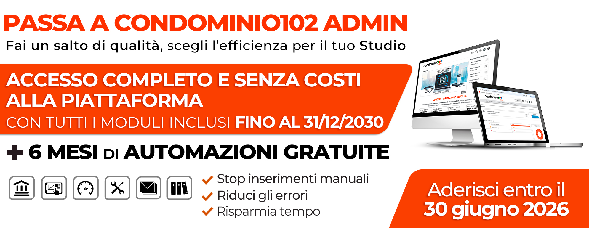 promozione 2026 piattaforma condominio102 servizi per condomini e amministratori